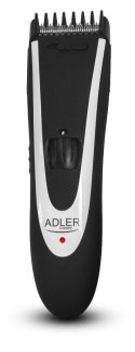 Adler AD 2822 Hair clipper + trimmer, 18 hair clipping lengths, Thinning out function, Stainless steel blades, Black Adler Adler