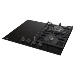 Gorenje Hob GCE691BSC Induction and gas, Number of burners/cooking zones 4, Mechanical, Black