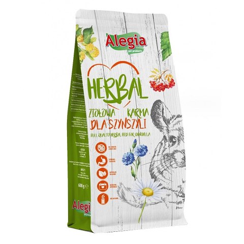 ALEGIA - HERBAL SZYNSZYLA - ZIOŁOWY POKARM 600G