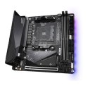 Gigabyte B550I AORUS PRO AX 1.0 Processor family AMD, Processor socket AM4, DDR4 DIMM, Memory slots 2, Chipset AMD B, Mini ITX