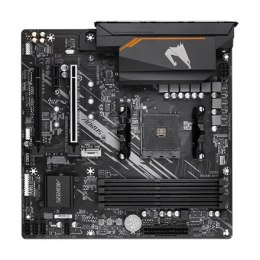 Gigabyte B550M AORUS ELITE 1.0 Processor family AMD, Processor socket AM4, DDR4 DIMM, Memory slots 4, Number of SATA connectors