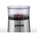 Gorenje Coffee grinder SMK150E 150 W, Coffee beans capacity 60 g, Lid safety switch, Stainless steel