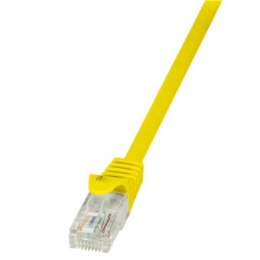 Logilink Patch cable CP1037U Cat 5E, U/UTP, Yellow, 1 m