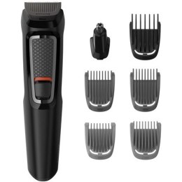 Philips 9-in-1, Face and Hair Trimmer MG3740/15 Cordless, Black, Operating time 60 min