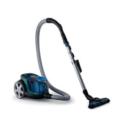 Philips Vacuum cleaner PowerPro Compact FC9334/09 900 W, Bagless, 1.5 L, 76 dB, Black/Blue