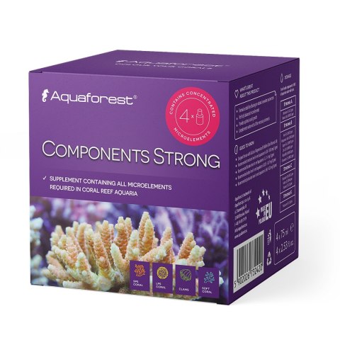 AQUAFOREST COMPONENTS STRONG - 4X75ML