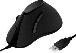 Logilink Ergonomic Vertical Mouse ID0158 Wired, Black