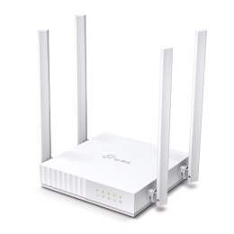 TP-LINK Dual Band Router Archer C24 802.11ac, 300+433 Mbit/s, 10/100 Mbit/s, Ethernet LAN (RJ-45) ports 4, MU-MiMO Yes, Antenna