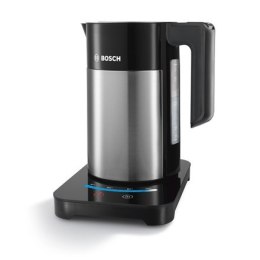 Bosch Kettle TWK7203 With electronic control, Stainless steel, Stainless steel/ black, 2200 W, 360° rotational base, 1.7 L