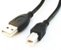 Cablexpert CCP-USB2-AMBM-6 1.8 m, Black, USB 2.0 A-plug B-plug cable