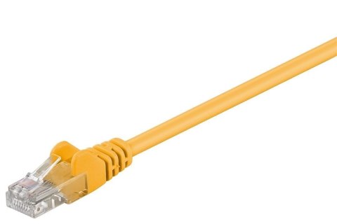 Goobay CAT 5e patch cable, U/UTP 68346 10 m, Yellow