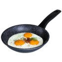 Stoneline Pan 6840 Frying, Diameter 20 cm, Suitable for induction hob, Fixed handle, Anthracite