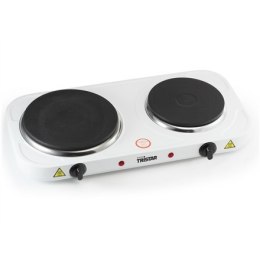 Tristar Free standing table hob KP-6245 Number of burners/cooking zones 2, Rotary, White, Hot plate, Electric