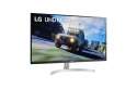 LG Monitor with FreeSync 32UN500-W 31.5 ", VA, 4K UHD, 3840 x 2160 pixels, 16:9, 4 ms, 350 cd/m², Black/Silver/White