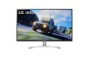 LG Monitor with FreeSync 32UN500-W 31.5 ", VA, 4K UHD, 3840 x 2160 pixels, 16:9, 4 ms, 350 cd/m², Black/Silver/White