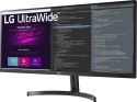 LG UltraWide Monitor 34WN700-B 34 ", IPS, 3440 x 1440 pixels, 21:9, 5 ms, 300 cd/m², Black