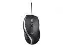 Logitech Advanced Corded Mouse M500s Optical Mouse, Wired, Black