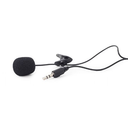 Gembird Clip-on microphone MIC-C-01 Black