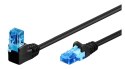 Goobay Patch Cable 51530 Cat 6, U/UTP, Black, 2 m