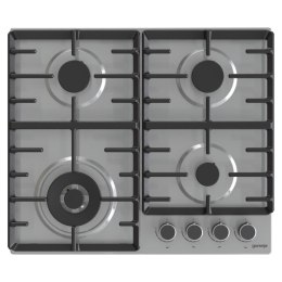 Gorenje Hob GW642ABX Gas, Number of burners/cooking zones 4, Mechanical, Stainless steel