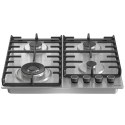 Gorenje Hob GW642ABX Gas, Number of burners/cooking zones 4, Mechanical, Stainless steel