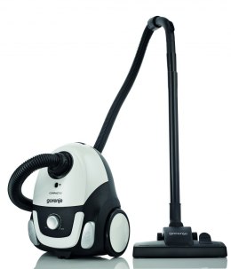 Gorenje Vacuum cleaner VCEA11CXWII Bagged, Dry cleaning, Power 750 W, Dust capacity 2 L, 78 dB, White