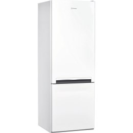 INDESIT Refrigerator LI6 S1E W A+, Free standing, Combi, Height 158.8 cm, Fridge net capacity 197 L, Freezer net capacity 75 L,