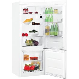INDESIT Refrigerator LI6 S1E W A+, Free standing, Combi, Height 158.8 cm, Fridge net capacity 197 L, Freezer net capacity 75 L,