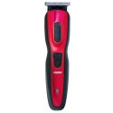 Mesko Trimmer 5 in 1 MS 2931 Cordless, Black/Red