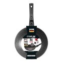 Stoneline Pan 19569 Wok, Diameter 30 cm, Suitable for induction hob, Removable handle, Anthracite