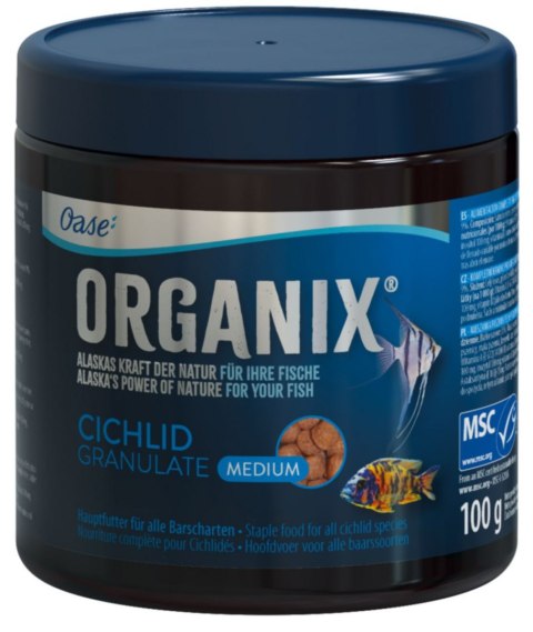 Oase Organix Cichild Granules M 250ml - pokarm duże granulki dla pielęgnic