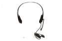 Gembird MHS-002 Stereo headset 3.5 mm, Black/Red, Built-in microphone