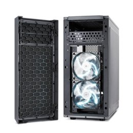 Fractal Design Focus G FD-CA-FOCUS-GY-W Side window, Left side panel - Tempered Glass, Gray, ATX, Power supply included No