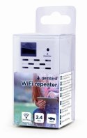 Gembird Wi-Fi repeater WNP-RP300-03 2.412-2.484 GHz, 300 Mbit/s, 10/100 Mbit/s, Ethernet LAN (RJ-45) ports 1, Antenna type 2xInt