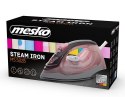 Mesko Iron MS 5028 Steam Iron, 2600 W, Continuous steam 35 g/min, Steam boost performance 60 g/min, Pink/Grey