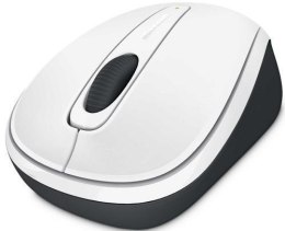 Microsoft Wireless Mobile Mouse 3500 Wireless, White, Wireless mouse