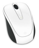 Microsoft Wireless Mobile Mouse 3500 Wireless, White, Wireless mouse