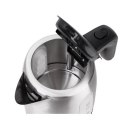 Adler Kettle AD 1273 Standard, 1630 W, 1 L, Stainless steel, Stainless steel, 360° rotational base