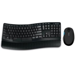 Microsoft L3V-00021 Sculpt Comfort Desktop Standard, Wireless, Keyboard layout EN, Black, Mouse included, Numeric keypad