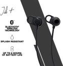 Skullcandy JIB+WIRELESS Earphones, Black/Black