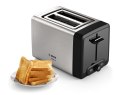 Bosch DesignLine Toaster TAT4P420 Power 970 W, Number of slots 2, Housing material Stainless Steel, Stainless steel/Black