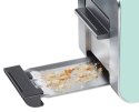 Bosch Styline Toaster TAT8612 Power 860 W, Number of slots 2, Housing material Stainless Steel, Green