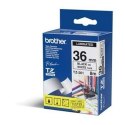 Brother TZe-261 Laminated Tape Black on White, TZe, 8 m, 3.6 cm