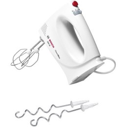 Bosch MFQ3010 White, Hand Mixer, 300 W, Number of speeds 2, Shaft material Stainless steel,
