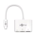 Goobay USB-C™ to HDMI/USB-C/USB-A 3.0 Multiport Adapter White