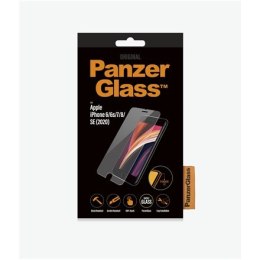 PanzerGlass Screen Protector, Apple Iphone 6/6s/7/8/SE (2020), Glass, Crystal Clear, Rounded edges