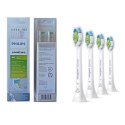 Philips Toothbrush replacement HX6064/10 Heads, For adults, Number of brush heads included 4, White