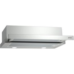 Gorenje Hood BHP523E10X Telescopic, Width 50 cm, 390 m³/h, Stainless steel, Energy efficiency class C, 72 dB, E, A, A