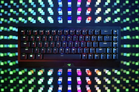 Razer BlackWidow V3 Mini HyperSpeed Mechanical Gaming Keyboard, RGB LED light, US, Wireless, Black, Green Switch