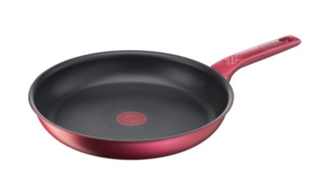 TEFAL Daily Chef Pan G2730622 Diameter 28 cm, Suitable for induction hob, Fixed handle, Red